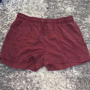 maroon shorts - size XL